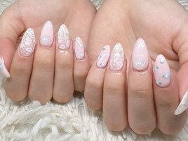 お花ネイル