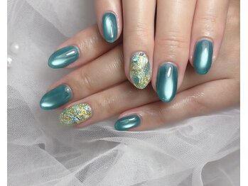 マグネット×シェル埋め込み