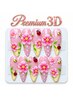 【最高級Premium 3D】長さ出し10本★全指立体アート＆豪華パーツ盛り放題