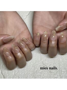 ミィスネイルズ(mies nails.)/ちゅるんネイル