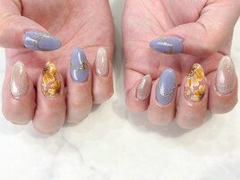 ヒマワリネイル