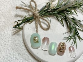 クリスマスネイル