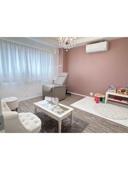 お子様同伴OKのサロン