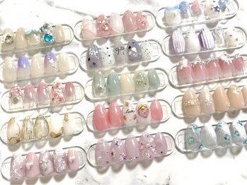 ネイルハート(Nail HEART)の写真/最新トレンドデザイン多数ご用意♪ネイルが初めての方も◎デザインがお決まりでない方もＯＫ！