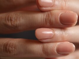 秋ピンク/柳津ネイルサロン