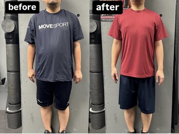 ドットネクストジム 博多店(.Next GYM)/お客様ビフォー・アフター