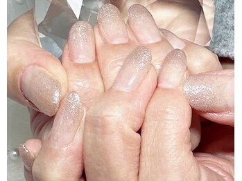 ジェー エス シー ネイル(J.S.C.nail)/ラメグラデーション/大人/綺麗