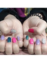 アウラ 新宿西口店(aura)/ネイリスト吉野★お客様ネイル