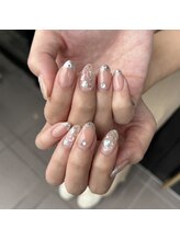 トータルサロン 白べぇーっ プラス/シェルとガラスフレンチ♪