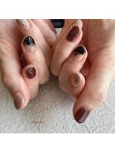 オーサムブロッサム 茅ヶ崎店(AwesomeBlossom)/斜めフレンチミラーライン