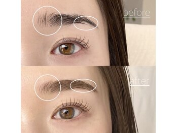 ハイク バイ ジェン(HIKE by gen.)/まつげパーマ × 眉毛