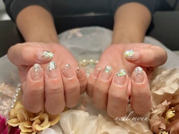 ネイル ミュー(nail myuu)/ラメグラデーション
