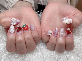 レアネイル 新宿(le'a nail)/ゴージャスネイル