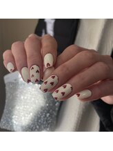 オーシャンネイル 名駅店(Ocean Nail)/one color / Heart nail