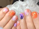 ニュアンス☆ハロウィンネイル