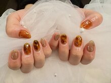 ミイネイル 新宿(Mii Nail)の雰囲気(定額デザイン アートコース(べっこう)+1,000円)