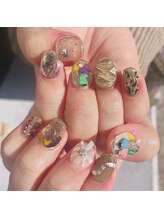 ピピランチェ(PIPIRANCHE)/派手派手ネイル