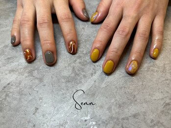 セン(Senn.)/定額ネイル3~4本アート