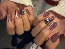 ワンポイントネイル