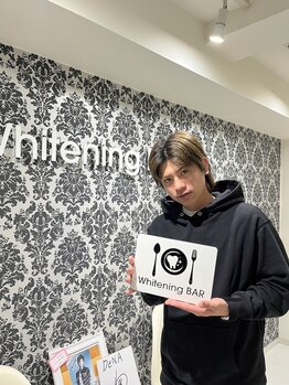 ホワイトニングバー 福島店/男性のお客様も大歓迎☆