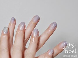 フラッシュブルーネイル