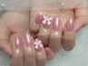 【シンプルなのに華やか】ワンカラー+大粒ビジュー2本 ¥6980→ ¥ 5580