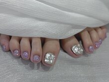 ビビネイル(BIBI nail)の雰囲気(フットネイル 埋め尽くし★)
