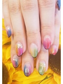 グラデーションネイル