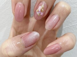 オフィスピンクネイル☆