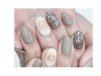ネイルパキラ(nail pachira)/ぷっくりフラワーアート