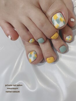 プライベート ネイルサロン マーマ(murmur)/塗りかけネイル