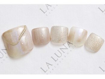 ラルナ ネイルアンドアイラッシュサロン(LA LUNA nail & eyelash salon)/24年春夏◇FOOT◇