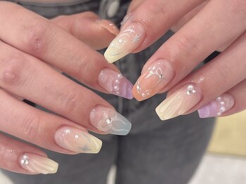 モカ 心斎橋(moca by Lee)/パステルy2kネイル