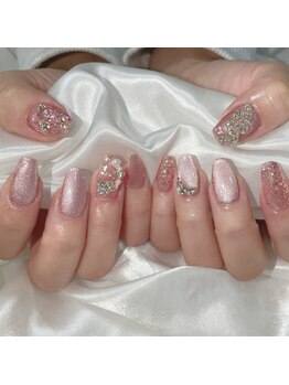 キラキラ×ピンク