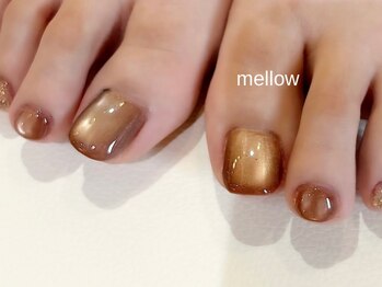 メロウ(mellow)の写真/【期間限定★FOOTマグネットジェルワンカラー￥8500→￥6500】ご新規様・リピーター様大歓迎♪