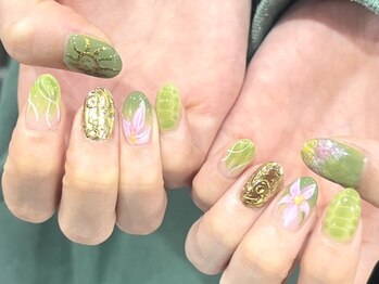 べべ バイ クレオ(bebe by Ｃleo)の写真/〈口コミ高評価〉思わず見惚れる美フォルム×繊細なデザインアート★ワンランク上のサロンをお探しの方に。