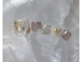 more bijou/ニュアンスフットネイル