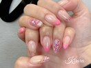 ピンクフレンチフォロネイル