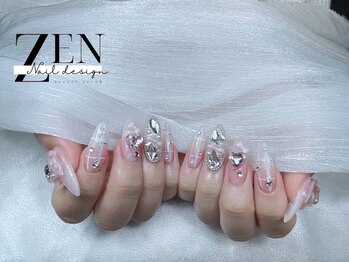 ゼン ネイル デザイン 池袋(ZEN NAIL DESIGN)/題長さだしやり放題×つけ放