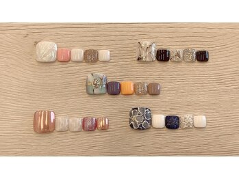 キャンアイドレッシー 本庄上里店(Can I Dressy)/4月フット定額デザイン￥6500