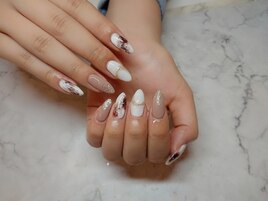 カフェオレのようなアート