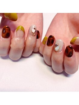 ユーロ(yolo)/tortoiseshell×shell