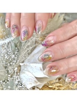 透明感フラワーアート☆