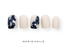 マリーネイルズ 横浜店(MARIE NAILS)/定額￥7,700　インク青　 0926b