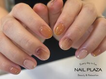 ネイルプラザ 河原町OPA店(NAIL PLAZA)/秋ニュアンスネイル