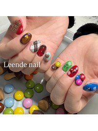 チョコレートネイル