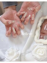 ベルレ 奈良店(Bellere)/シンプル×キラキラネイル