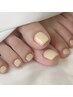 【サンダルの季節♪】フット ワンカラー