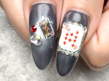 モルフォ 千駄ヶ谷(Morpho)/マグネットポーカーネイル