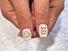 シー(Shhh...)/落書きネイル